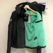 DryDog 跩狗嚴選 跩狗嚴選 極度乾燥 Superdry 經典保暖 碳灰 薄荷綠 三層拉鍊 刷毛 風衣 外套 背後有線 WCT