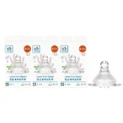 【US BABY 優生】真母感奶嘴寬口徑2+1入-綠蠵龜；6盒組(奶嘴 真母感奶嘴 嬰兒奶嘴)