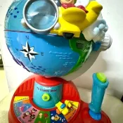 【全新】誠可議 VTech 偉易達 發現與探索-小小世界探險家 互動地球儀（測試正常）高雄現貨僅有一件