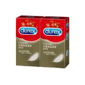 【Durex】杜蕾斯 超薄裝保險套(12入/盒)2入組
