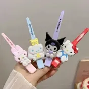 【小日子選物】卡通Hello kitty髮夾一字定型大號鴨嘴夾髮飾邊夾車邊劉海夾除蟎貼(一字夾 可愛 大號 加長)