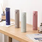 【THERMOS 膳魔師】不鏽鋼彈蓋真空保溫瓶400ml(JNI-403)