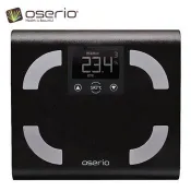 oserio 歐瑟若 FSC－329BK 中文體脂計（簡約黑）
