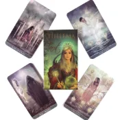 10.3*6cm 泰勒瑪意志塔羅牌 英文桌遊 卡牌遊戲Thelema Tarot