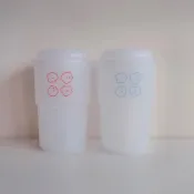 (店+)【Square Studio 方坊】方坊 半透明隨行杯 喜怒哀樂 350ml 韓國製 飲料杯 咖啡杯 隨身杯 辦公室小物 生日禮物
