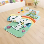 【Costco好市多】MIT卡通兒童睡墊枕被組 史努比 彩虹好友 藍 MIT Sleeping Pad Set For Kids Snoopy Blue