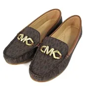 【Michael Kors】滿版休閒平底鞋(深咖啡色)