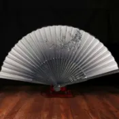 思樂小舖 手扇純色炫酷仿不銹鋼金屬鐵扇子功夫折扇款式木質工藝折扇舞扇男女扇 手扇折扇扇子