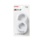 【Imakara】橫桿用可調節卡扣式S型掛鉤-6入(置物鉤/卡扣式掛鈎/防掉掛勾)