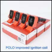 💙IMALE奧迪A1 A3 A4L大衆福斯途觀POLO高爾夫MK7 GTI甲殼蟲點火線圈高壓包考耳考爾改良紅頭加強版