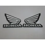 機車 貼紙 HONDA 本田 翅膀標誌 油箱 車身 鋁貼紙 銘牌 鋁標 CBR NSR Dio MSX 野狼 KTR