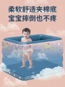 成名在望 充氣泳池 充氣游泳池兒童游泳桶家用兒童泳池寶寶加厚水池家庭可折疊洗澡池 【CM5441】