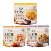 【蝦皮直營】日本 安心米 沖泡式即食飯 乾燥飯 沖泡飯 登山糧食 露營糧食 備用糧食 應急糧食 泡飯 米飯 防災食品