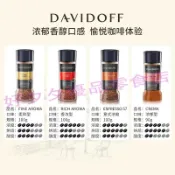 好夕夕 德國原裝進口Davidoff大衛杜夫意式濃縮冷熱雙泡速溶咖啡冷凍乾粉瓶裝100g
