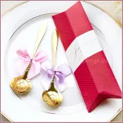 Sweet Love Pink盒 玫瑰湯匙 二入禮盒 - 婚禮小物 桌上迎賓禮 姊妹禮 二次進場 母親節贈品 母親節禮物