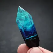 木質樹脂吊墜 Aurora borealis Glow in the Dark