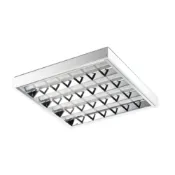 (店+)【旭光】LED T8 專用燈具 2呎4燈 T-BAR型輕鋼架 10446(1組2入 附白光LED燈管) 宗宏材料