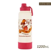 【HOUSUXI官方旗艦】迪士尼米奇米妮系列-大容量保冷保溫瓶(附吸管)1200ml