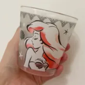 迪士尼帶回  迪士尼小美人魚玻璃杯