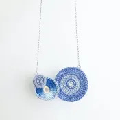 【訂製】幸福年輪 藍藍天空 項鍊 Blessed Ring BlueSky Necklace