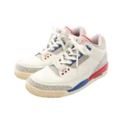 【DOKODEMO】【二手】Nike AIR JORDAN 3 RETRO International Flight 136064-140 男士真皮運動鞋 - 二手 B
