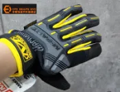 《CPO EVO中華玩家》MECHANIX WEAR麥肯尼斯-M-Pact抗衝擊戰術強化版多功能手套-【黑底黃邊】