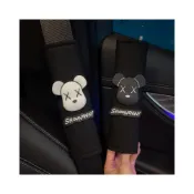 (店+)暴力熊汽車安全帶護肩套柔軟可愛防磨衣服車載防勒護肩帶保護套