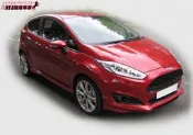 福特 FORD FIESTA  MK7.5  ST 前二件式前下巴 實車