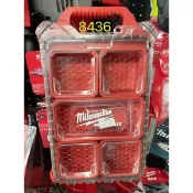 ☆中日機械☆Milwaukee 米沃奇 48-22-8436 配套智能收納箱 薄小 可堆疊工具箱 工具盒  現貨供應
