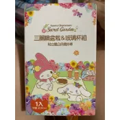 三麗鷗盆栽 玻璃杯組 附立體公仔攪拌棒 雙子星Lala 滿天星杯 美樂蒂 鬱金香杯 Sanrio 7-11聯名