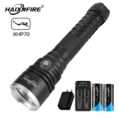 Haixnfire DV70 潛水手電筒 XH-P70 10000 流明高亮度水肺潛水手電筒戶外野營燈