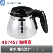 PHILIPS 咖啡機玻璃壺 飛利浦 適用機型 : HD7447 / 7457