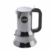 【ALESSI】9090 新版 不鏽鋼摩卡壺 咖啡壺 6人份 義大利製(平輸品)