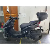 (店+)((新北新莊箱架屋)) FORCE 1.0 155 鋁合金 XC155R 貨架 後架 漢堡架 後行李箱架 + SHAD SH34 SH-34 34L 後箱 漢堡箱 置物箱 +靠背 (靠背代安裝-雙重防水)
