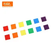 USL 遊思樂教具 透明方片(19mm,6色,250pcs)