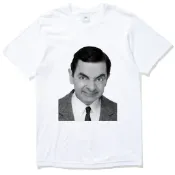 Mr. Bean 短袖T恤 白色 豆豆先生人物電影英國【快速出貨】