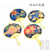 【模具倉庫】金色 鏤空 扇子 金魚 富士山 單櫻花 雙櫻花 底托 滴膠框 金屬滴膠框