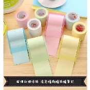 *柚真小鋪*〈現貨出清〉辦公室用品便條紙 便利貼 便條貼 滾筒捲筒 自由貼 記事備註方便 筆記 留言 隨寫隨撕 小物