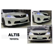 超級團隊S.T.G TOYOTA ALTIS 10.5 代 10-13年 Z版 前下巴 專用 前下巴 定風翼 亮黑