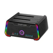 【順發線上購物】伽利略 USB3.2 5G 2.5“/3.5“ 電競炫彩 硬碟對拷機 (2535R-U5 )