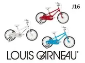 【精選特賣】LOUIS GARNEAU J16 220mm 16吋 單速 兒童 腳踏車 三色 加贈➫2021寵愛寶貝禮