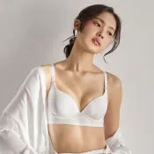 【Ladies 蕾黛絲】Summer White 羽量真水B-D罩杯內衣(白) 真水系列/涼感透氣/無痕大U背