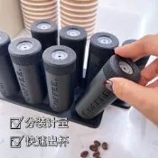 🚚桃園快速🚚3D打印迷你戶外咖啡豆分裝瓶密封罐保存罐分裝展示架聞香瓶