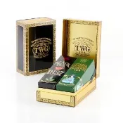 【TWG Tea】時尚茶罐雙入禮盒組 1837紅茶100g+蝴蝶夫人之茶100g(紅茶+綠茶)(中秋禮盒)