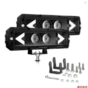 JEEP Crtw 6 英寸 LED 燈條,120W 12000LM 越野霧/駕駛燈,用於卡車 UTV ATV 吉普車的
