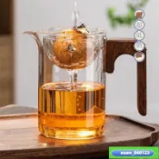 「🌟蝦皮熱銷」小青柑泡茶壺玻璃公道杯耐高溫家用過濾花茶紅茶壺耐熱玻璃泡茶壺 2OBV575