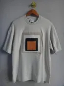 楹 ~ 正品 ZARA Josef Albers 米色 T恤 size: S 男款
