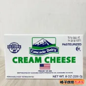 【柚子烘焙食品】美國 加州鮮奶油乳酪 全脂軟乾酪 226g(冷藏)加州全脂乾酪 奶油乳酪 美式乳酪蛋糕 起司蛋糕
