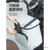 【機車前置防水收納包】600D暴雨級抗水｜安全帽+手機分層收｜擴容掛袋｜飆雨必備 DD102