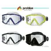 《Problue》超廣角矽膠三面鏡｜【IDiver海怪水下】公司貨 水肺潛水 面鏡 觀景